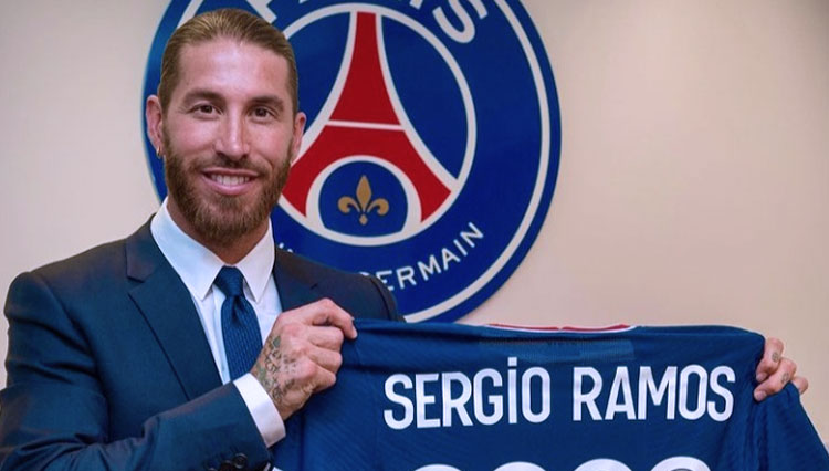 Sergio Ramos resmi bergabung dengan PSG. (Foto: Instagram Sergio Ramos)