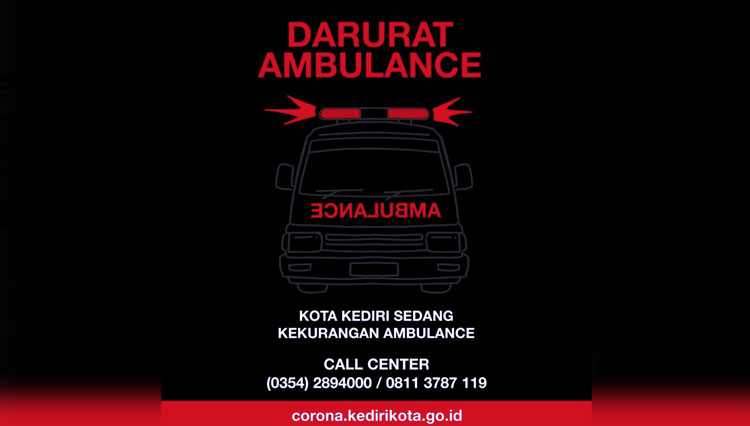 Angka Kematian Covid-19 Naik, Pemkot Kediri Upayakan Tambahan Ambulans