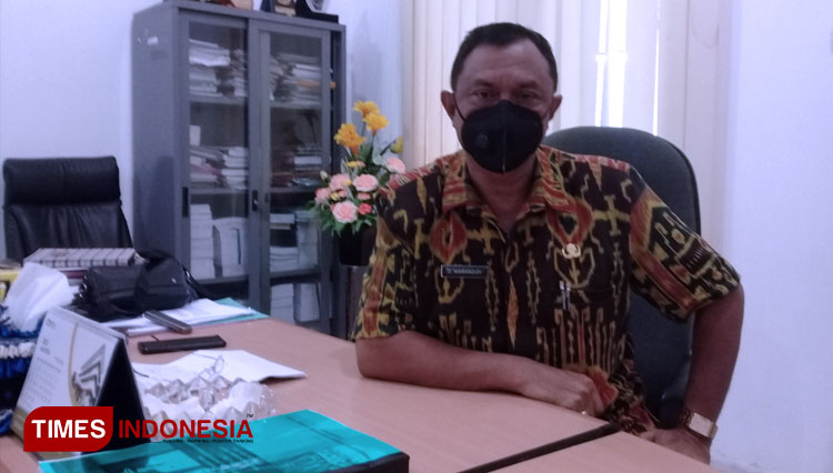 Sekretaris Daerah (Sekda) Kabupaten Sumba Timur NTT Domu Warandoy, SH, M.Si. (FOTO: Habibudin/TIMES Indonesia)