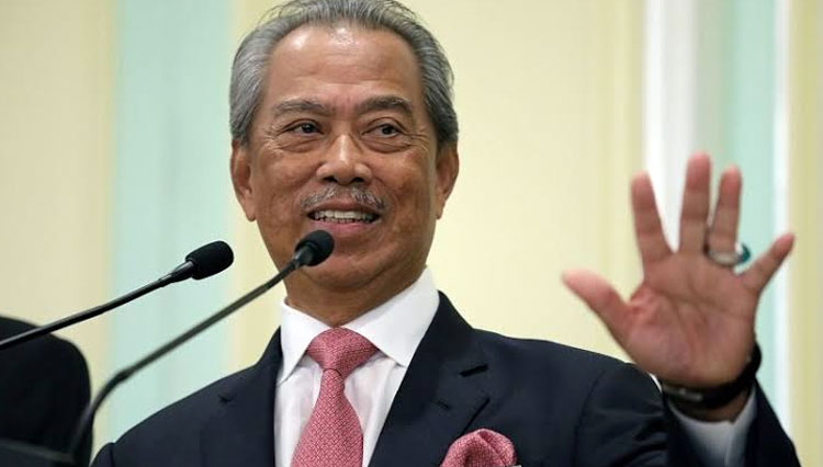Perdana Menteri Malaysia Muhyiddin Yassin yang diminta mundur oleh rakyatnya karena dinilai gagal atasi Covid-19. (FOTO: Reuters)