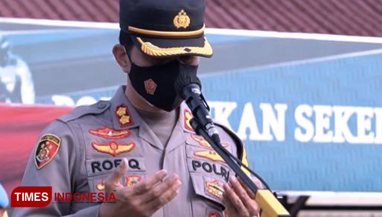 Hening Cipta Polres Mojokerto Kota, #PrayFromHome Menggema di Seluruh ...