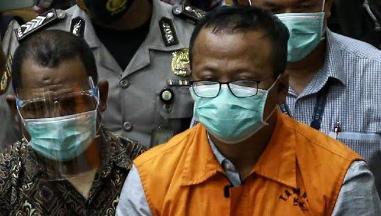 Mantan Menteri Kelautan dan Perikanan Edhy Prabowo yang kini terjerat kasus korupsi. (FOTO: CNN Indonesia)