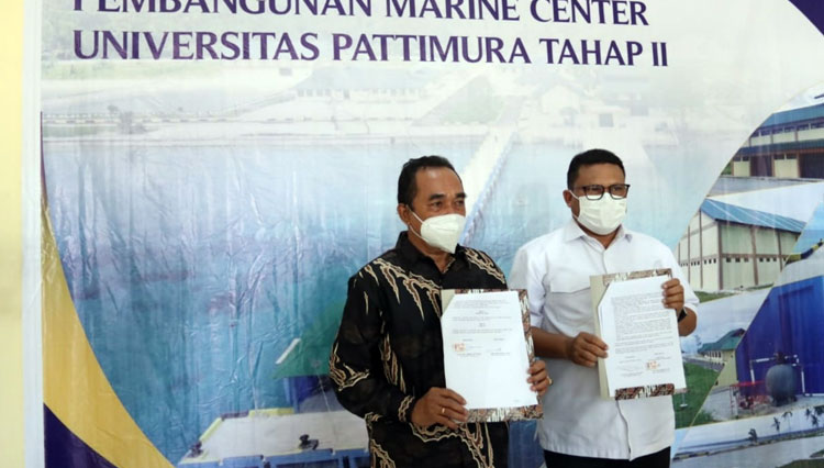 Kementerian PUPR RI Selesaikan Rehabilitasi Marine Center Universitas Pattimura