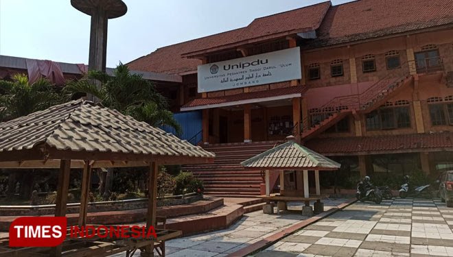 Universitas Pesantren Tinggi Darul 'Ulum (Unipdu) Jombang yang menduduki peringkat 4 kampus terbaik PTNU se-Indonesia versi Webometrics (FOTO: Moh Ramli/TIMES Indonesia)