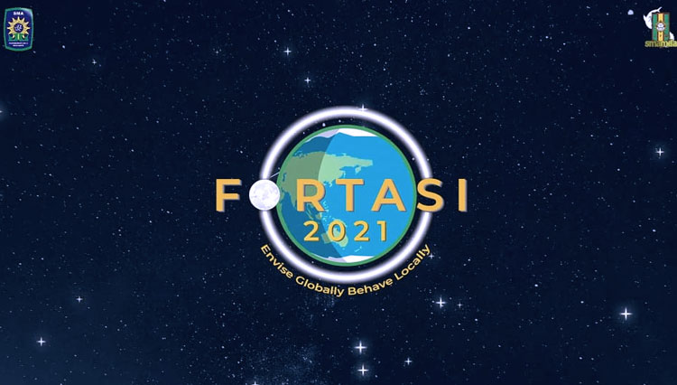 FORTASI adalah kegiatan pengenalan lingkungan sekolah oleh SMA Muhammadiyah 2 Surabaya secara virtual (Foto: Gilar Aditiyo)
