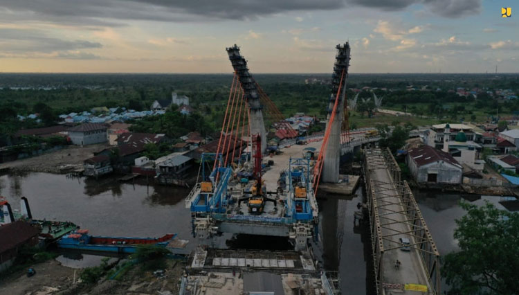 Jembatan Sei Alalak Banjarmasin 1