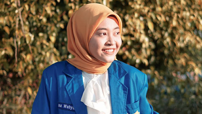 Irma Wahyuni, merupakan aktifis PMII Jombang yang mampu mengembangkan bakat dan minatnya di Organisasi (Foto : Irma Wahyuni for TIMES Indonesia)