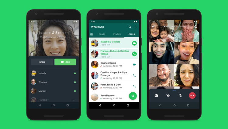WhatsApp perkenalkan fitur Joinable Call yang membantu pengguna melakukan panggilan video grup