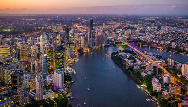 Ilustrasi Kota Brisbane. (FOTO: Dewan Kota Brisbane)