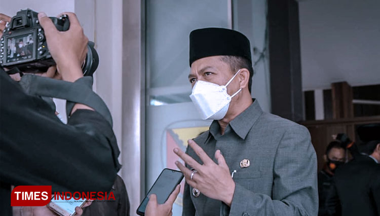 Bupati Bandung Dadang Supriatna. (FOTO: Iwa/TIMES Indonesia) 