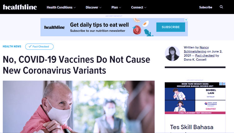 cek fakta Penerima Vaksin Covid 4