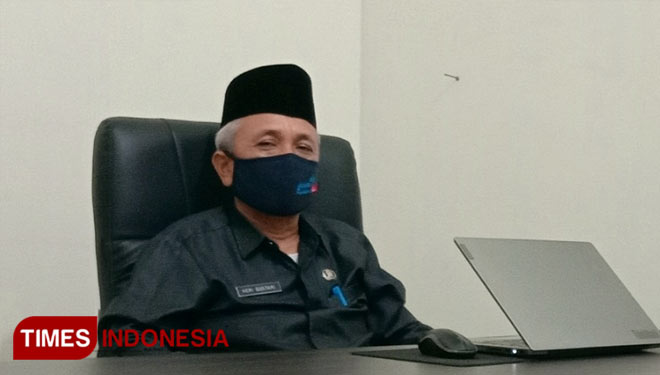 Kepala DKBP3A Kabupaten Pangandaran Heri Gustari (Foto: Syamsul Ma'arif/TIMES Indonesia)