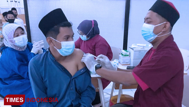 Sekitar 19 Ribu Santri di Indramayu Segera Vaksinasi Covid-19