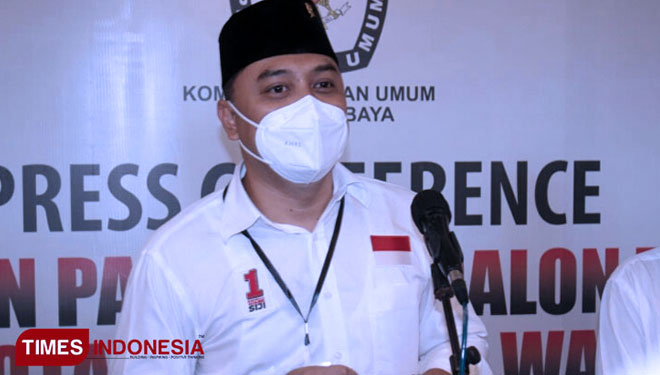 Wali Kota Surabaya Eri Cahyadi (dok.TIMES Indonesia)