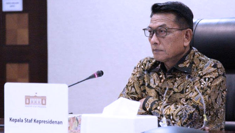 Kepala Staf Kepresidenan Moeldoko di Jakarta. (FOTO: KSP)