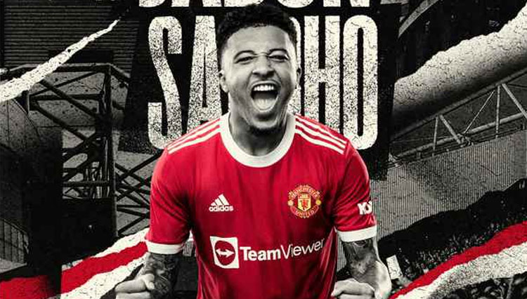Jadon Sancho resmi milik Manchester United (foto: manchester united)