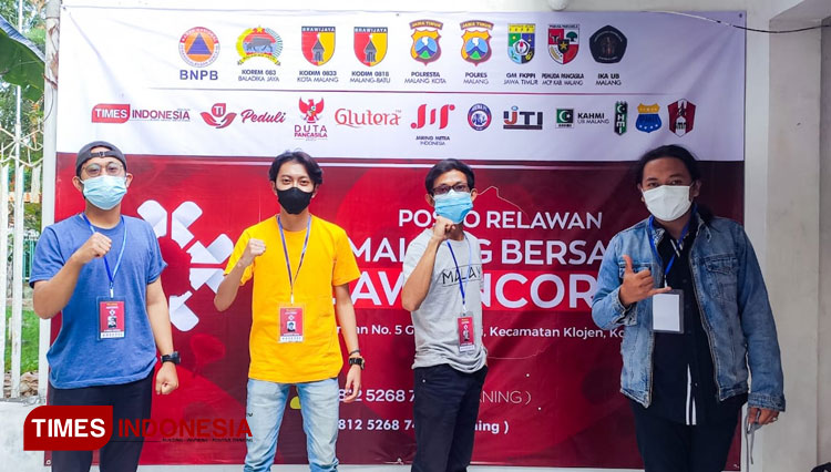 Usung Spirit Gotong Royong, Milenial Utas Gabung Relawan MBLC