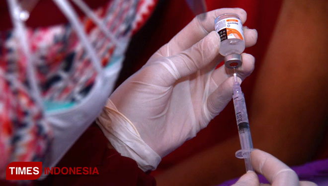 Ilustrasi vaksin. (Foto: Adhitya Hendra/TIMES Indonesia)