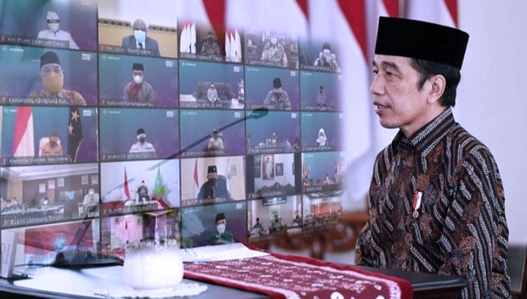 Presiden Republik Indonesia, Joko Widodo saat menyampaikan keterangan pers di Jakarta (FOTO: Dokumen/Jokowi)