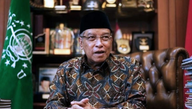 Ketua Umum Pengurus Besar Nahdlatul Ulama (PBNU), Said Aqil Siraj saat memberikan keterangan pers di Jakarta (foto: Dokumen/PBNU)