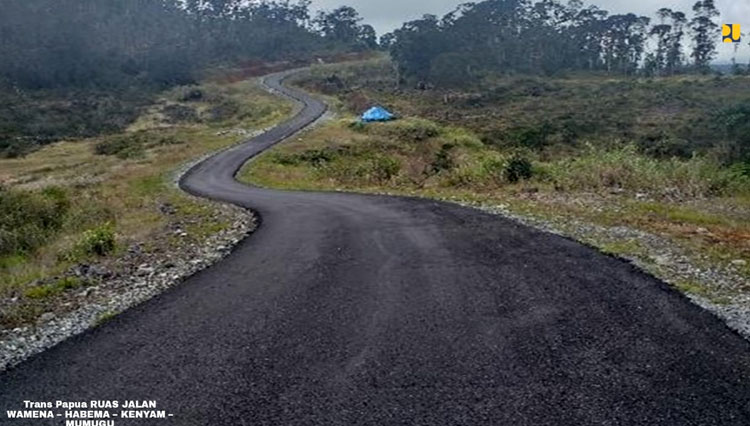 Pembangunan infrastruktur di Papua dan Papua Barat terus dikebut (FOTO: Biro Komunikasi Publik Kementerian PUPR RI)