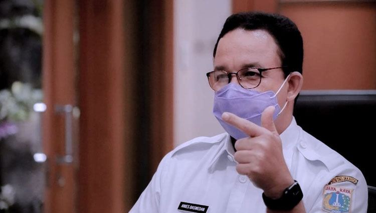 Gubernur Anies: Alhamdulillah Pandemi Covid-19 di Jakarta Keluar dari Masa Genting