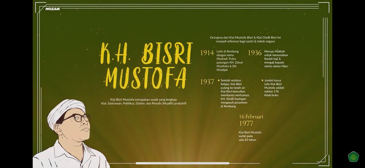 KH. Bisri Mustofa c