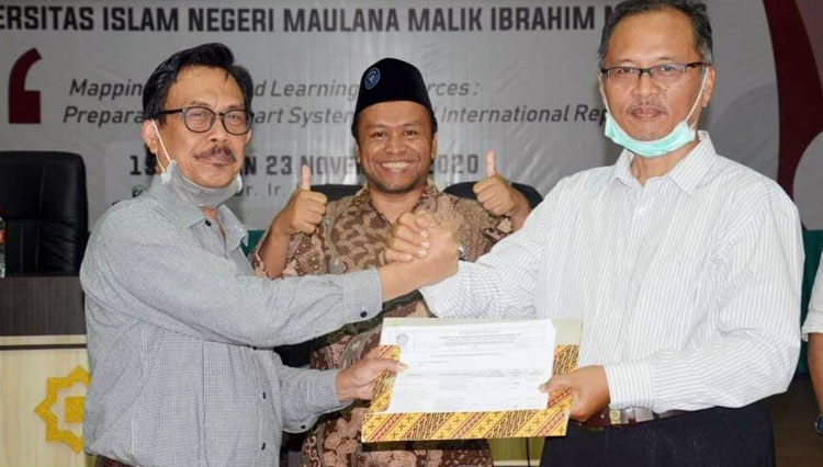 Rektor Uin Maliki Malang Prof Zainuddin Terima Kasih Prof Haris Atas