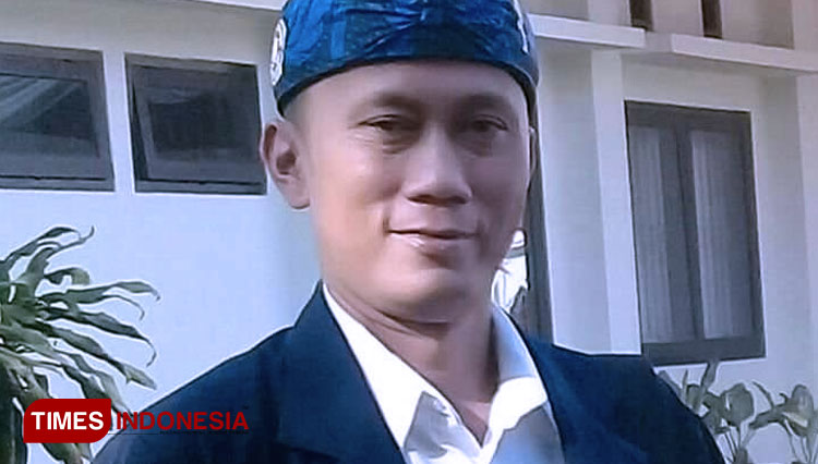 Agus Sumitra, Ketua Karang Taruna Kota Banjar (FOTO: Susi/TIMES Indonesia)