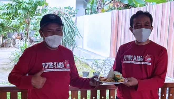 Kepala Dinas Pertanian dan Pangan Banyuwangi, Arief Setiawan (kiri) bersama Kabis Hortikultura, Ilham Juanda, SP (kanan). (Foto : Dinas Pertanian dan Pangan Banyuwangi for TIMES Indonesia)
