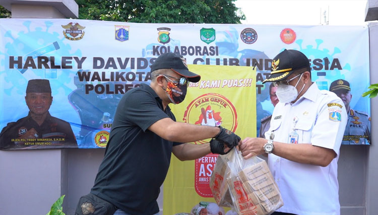 Pelaksanaan Vaksinasi Covid-19 di Wilayah Jakarta Pusat. Foto : (Humas Walikota Jakpus)