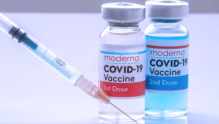 Vaksin Moderna digunakan untuk vaksin booster Nakes (Foto: SHUTTERSTOCK)