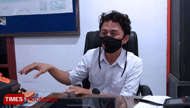 Kasi Pencegahan BPBD Banyuwangi, Yusuf Arif. (Foto: Rizki Alfian/ TIMES Indonesia)