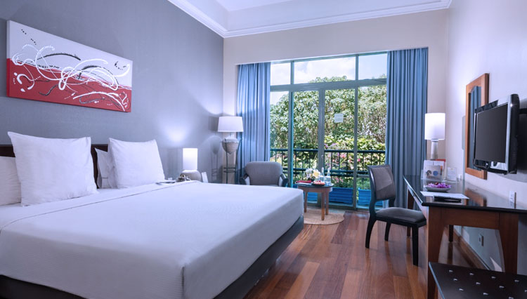 A nice Deluxe Room at Novotel Yogyakarta. (PHOTO: Ditha for TIMES Indonesia)