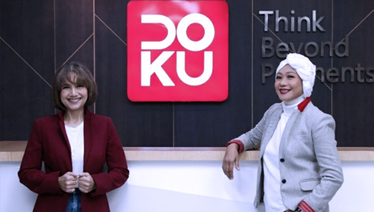 Dua co-founder DOKU, Nabilah Alsagoff (COO) dan Himelda Renuat (CMO). (FOTO: Wiwit/TIMES Indonesia)