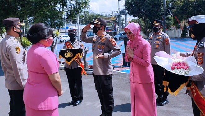 Pisah sambut Kapolres Majalengka. (Foto: Humas Polres Majalengka for TIMES Indonesia)