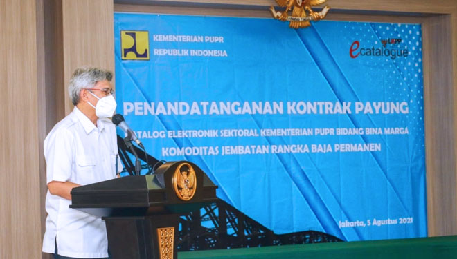 Kementerian PUPR RI Optimalkan Penyediaan Komoditas Rangka Baja ...