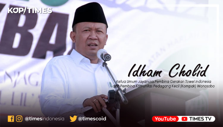 Idham Cholid, Mantan Ketua Cabang PMII Jombang 1994-1996 dan Kader NU (Grafis : TIMES Indonesia)