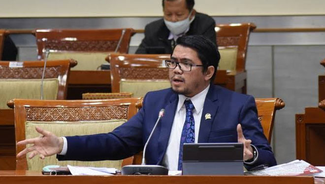Anggota Fraksi PDI Perjuangan Arteria Dahlan. (dokumentasi DPR RI)