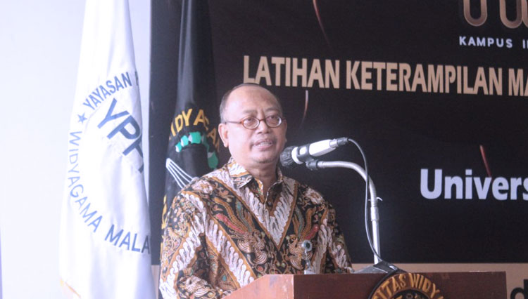 Dr. Agus Tugas Sudjianto, ST.,MT., Rektor UWG Malang.