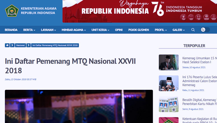cek fakta Anak Indonesia Juara MTQ Internasional Turki 9