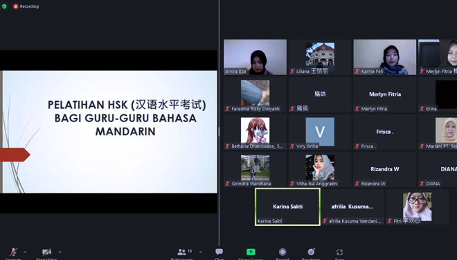 Menuju HSK 3.0, UM Gelar Pelatihan Bagi Guru Mandarin se-Malang Raya