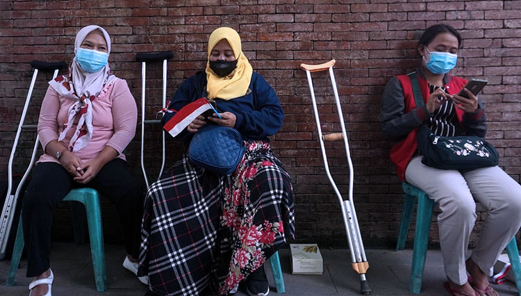 Pemkot Kediri Beri Layanan Jemput Antar Vaksinasi Penyandang Disabilitas