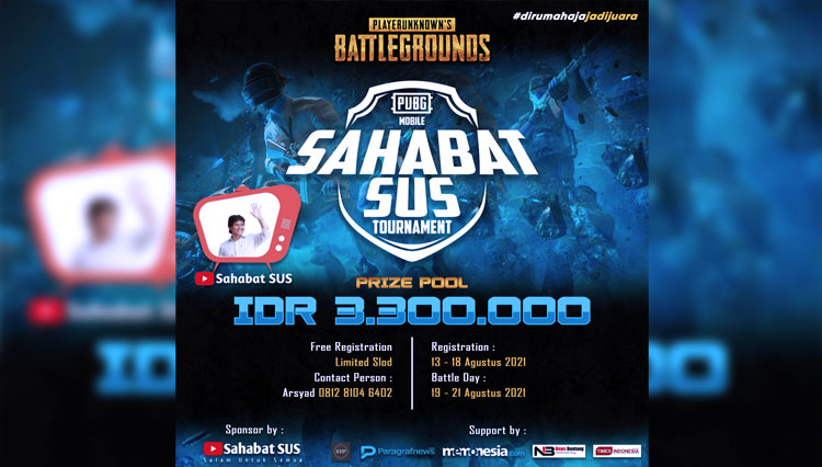 Turnamen PUBG oleh sahabat SUS digelar dalam rangka HUT Ke-76 RI (Foto: Sahabat SUS For TIMES Indonesia)