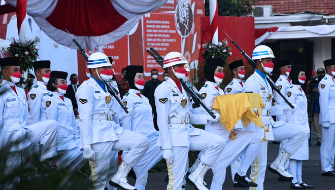 Bintang, menjadi delegasi Kota Probolinggo dalam tim Paskibraka Provinsi Jawa Timur. (FOTO: Rahma for TIMES Indonesia)