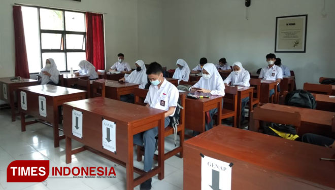 Ilustrasi Pembelajaran Tatap Muka. (Foto: Dok. TIMES Indonesia)