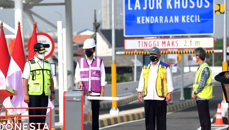Peresmian Tol Kelapa Gading Pulo Gebang a