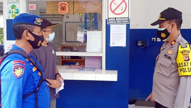 Kegiatan Pemeriksaan Protokol Kesehatan oleh Polres Ciamis ke PT PECU Pangandaran (Foto : Humas Polres Ciamis)