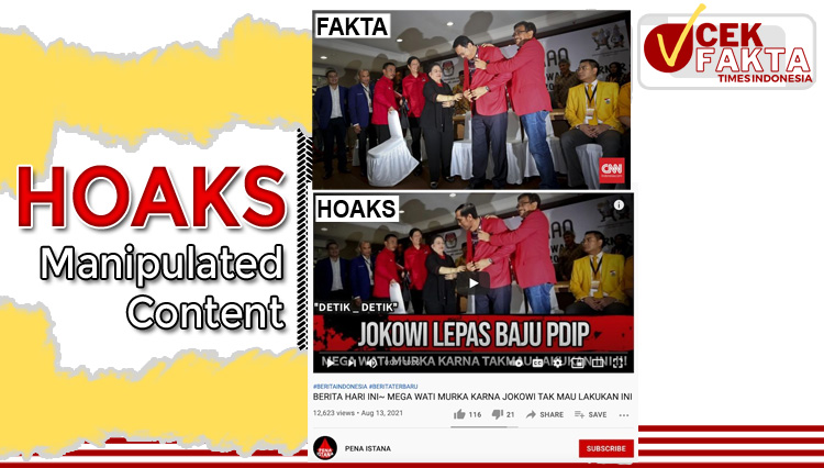 Video youtube Jokowi Lepas Jas Merah PDIP.