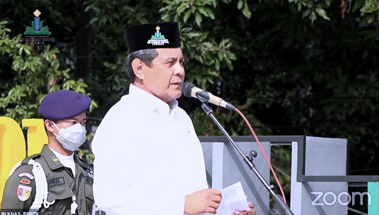 3.608 Mahasiswa Baru UIN KHAS Jember Ikuti PBAK Daring